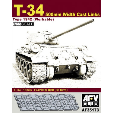 AFV 35173 1/35 t34 500mm width Cast Track